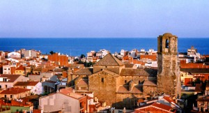 Blick über Malgrat de Mar