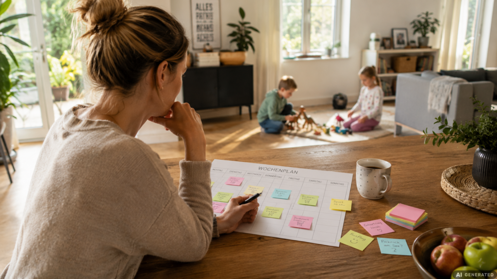 Eine Ferienwoche zuhause planen: Beispielplan für Kinder von 6 bis 14 Jahren