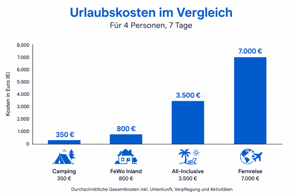 Günstige Ferien mit Kindern: So plant ihr schöne Tage ohne großes Budget