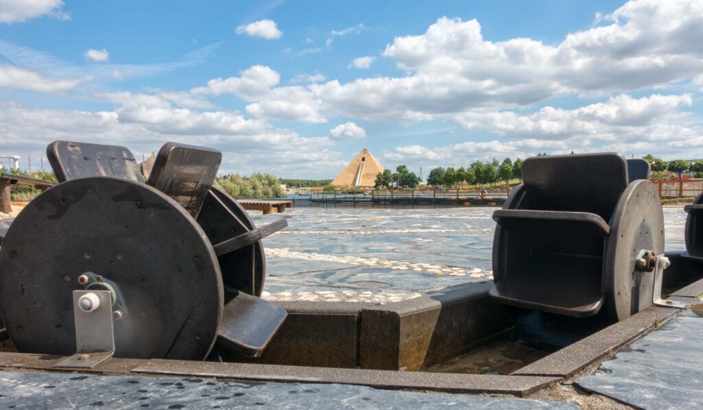 Wasserspielplatz bei BELANTIS mit Kindern