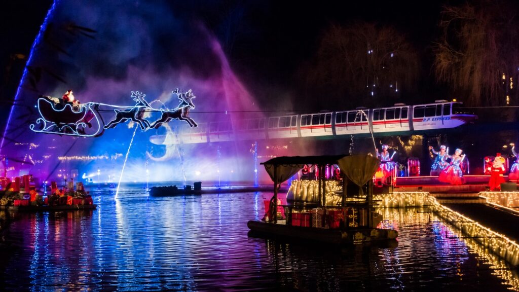 Europa-Park im Winter mit Kindern