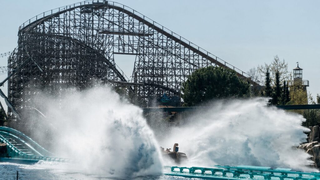 Europa-Park mit Kleinkind und Baby: Wasserbahn